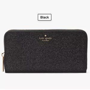 Kate Spade Glimmer Boxed Large Continental Wallet NWT (in Box)